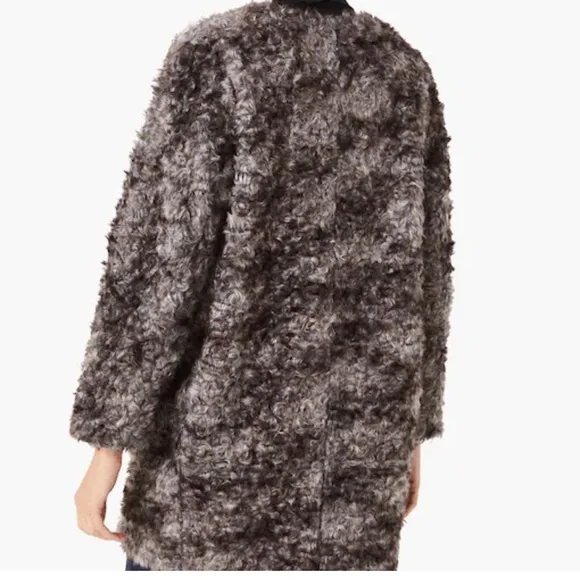 Kate Spade Faux Fur Sugarcoat Topper - Picture 8 of 9